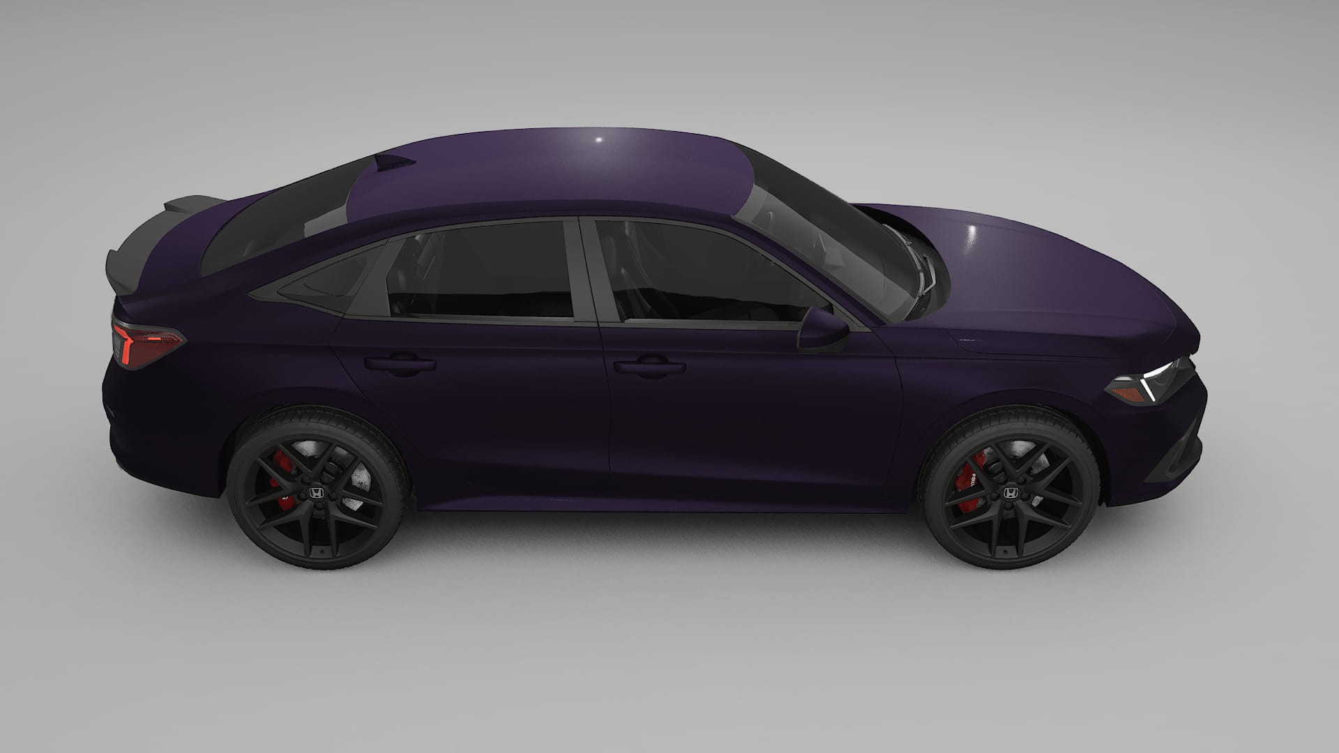 Honda Civic Si TPU Paint Protection Film | VIOLET Color Change PPF Full Pre-Cut Kit