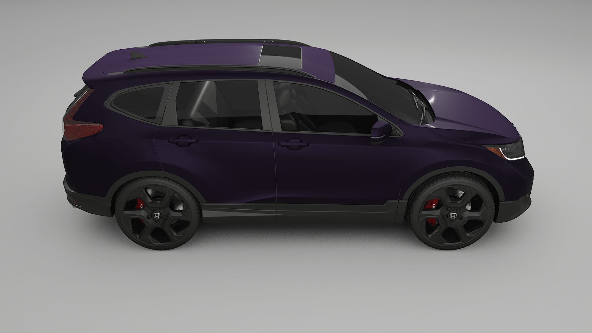 Honda CR-V Touring prefacelift pre-LCI TPU Paint Protection Film | VIOLET Color Change PPF Full Pre-Cut Kit