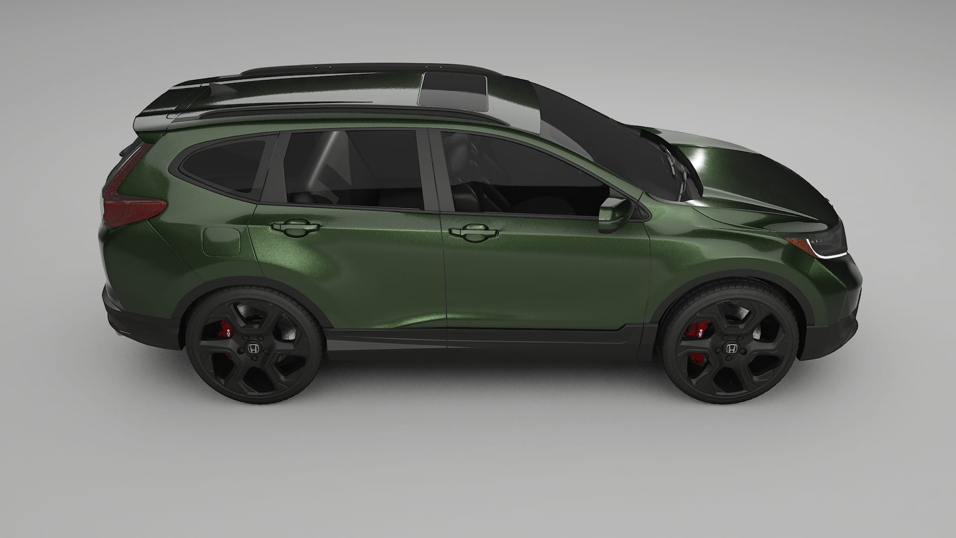 Honda CR-V Touring prefacelift pre-LCI TPU Paint Protection Film | LAGOON Color Change PPF Full Pre-Cut Kit