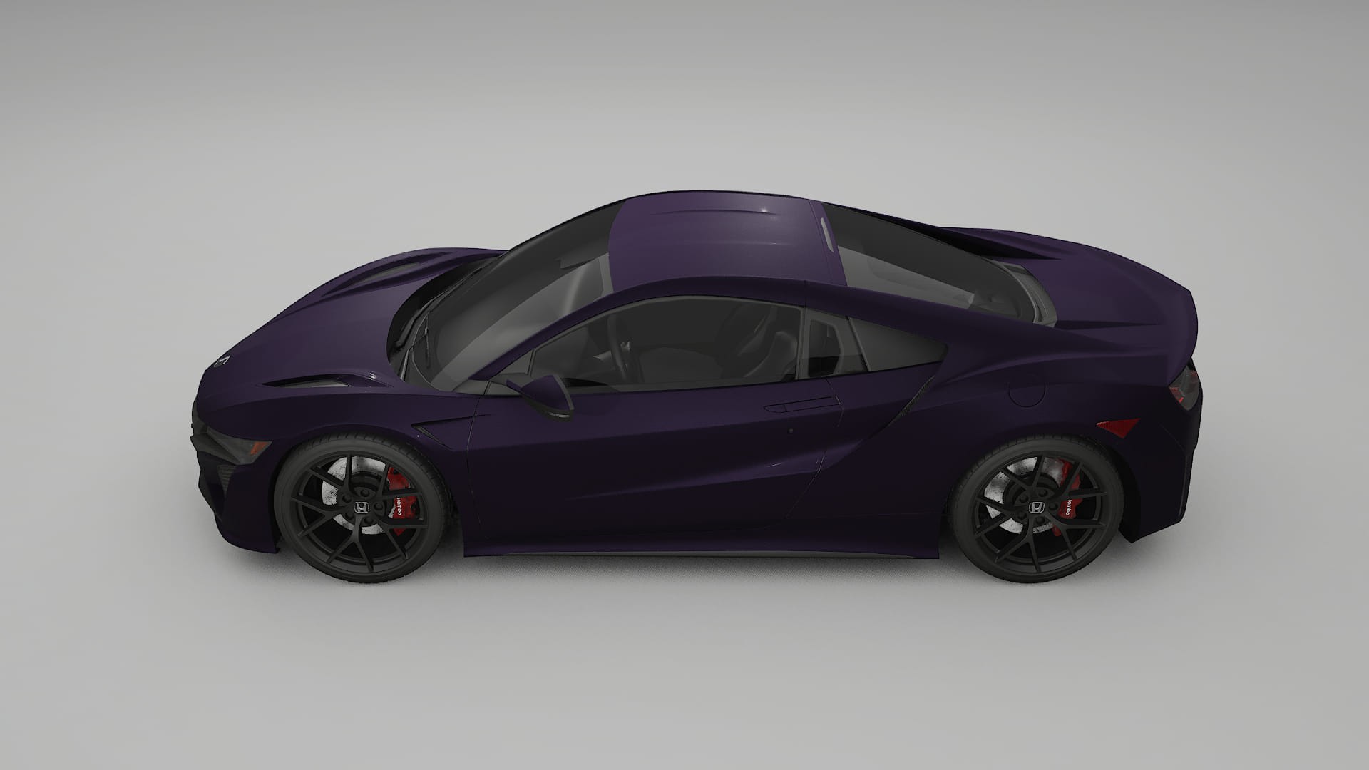 Honda NSX prefacelift pre-LCI TPU Paint Protection Film | VIOLET Color Change PPF Full Pre-Cut Kit