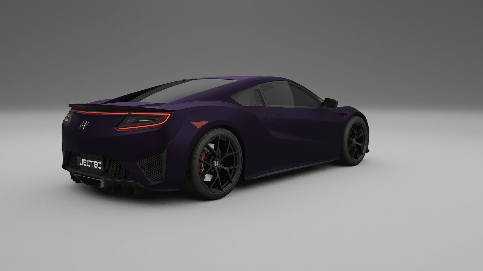 Honda NSX prefacelift pre-LCI TPU Paint Protection Film | VIOLET Color Change PPF Full Pre-Cut Kit