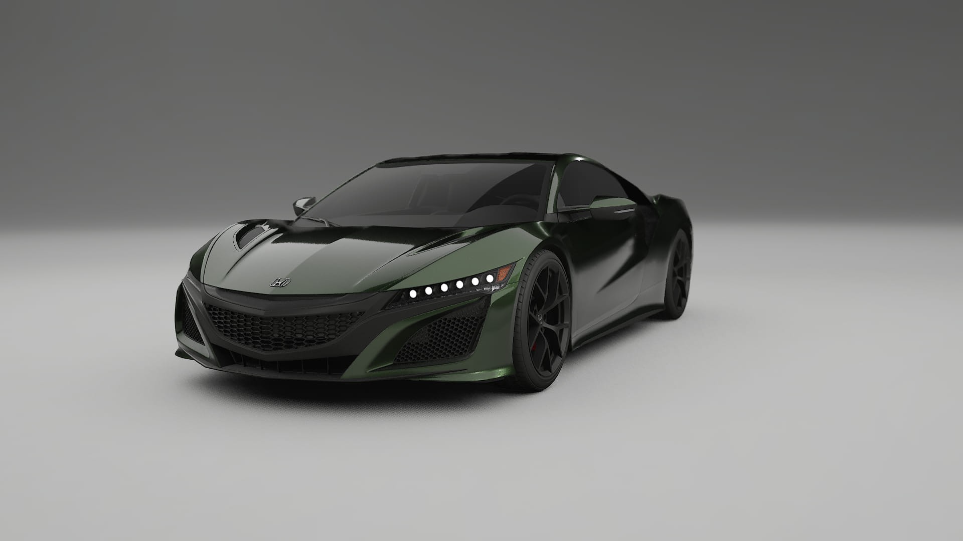 Honda NSX prefacelift pre-LCI TPU Paint Protection Film | LAGOON Color Change PPF Full Pre-Cut Kit