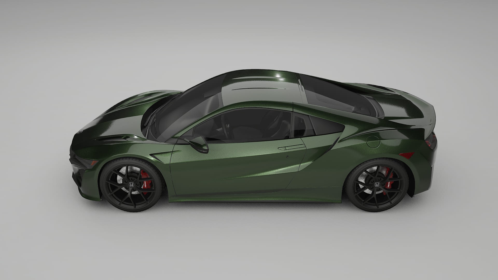Honda NSX prefacelift pre-LCI TPU Paint Protection Film | LAGOON Color Change PPF Full Pre-Cut Kit