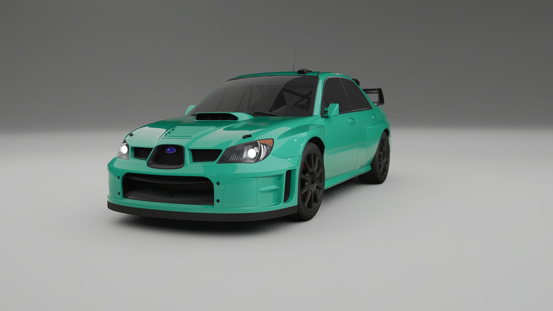 Subaru Impreza WRC GD TPU Paint Protection Film | JEWEL Color Change PPF Full Pre-Cut Kit 2