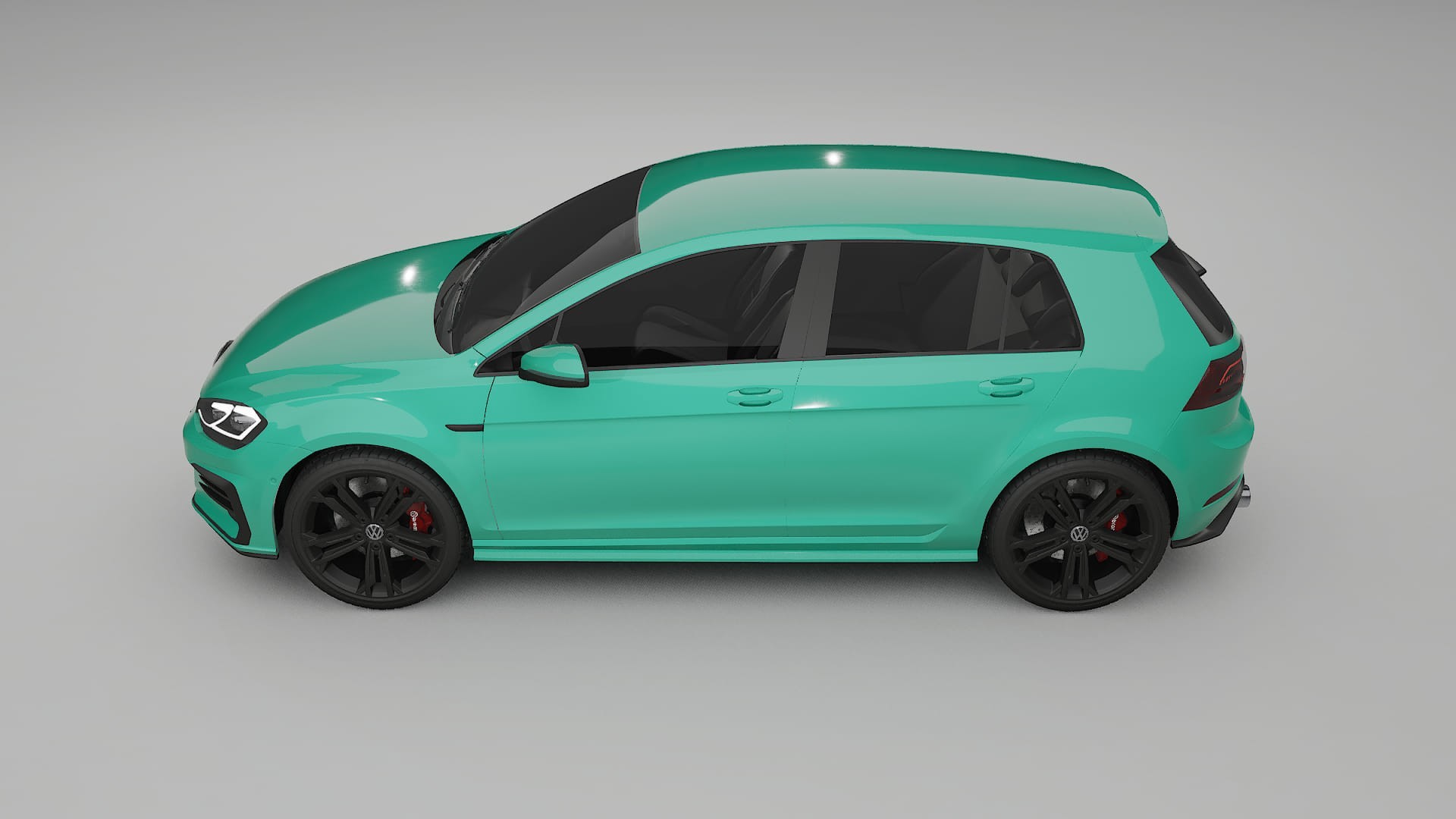 VW Golf Mk7 TPU Paint Protection Film | JEWEL Color Change PPF Full Pre-Cut Kit