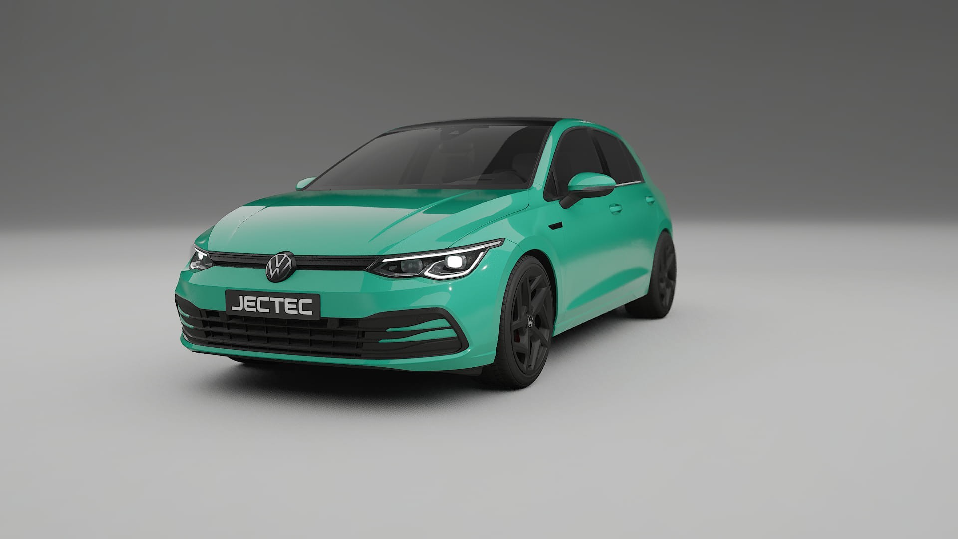 VW Golf Mk8 TPU Paint Protection Film | JEWEL Color Change PPF Full Pre-Cut Kit 2