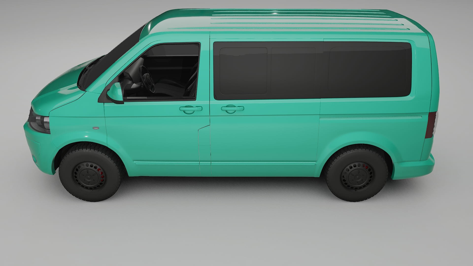 VW Transporter T5 Caravelle TPU Paint Protection Film | JEWEL Color Change PPF Full Pre-Cut Kit