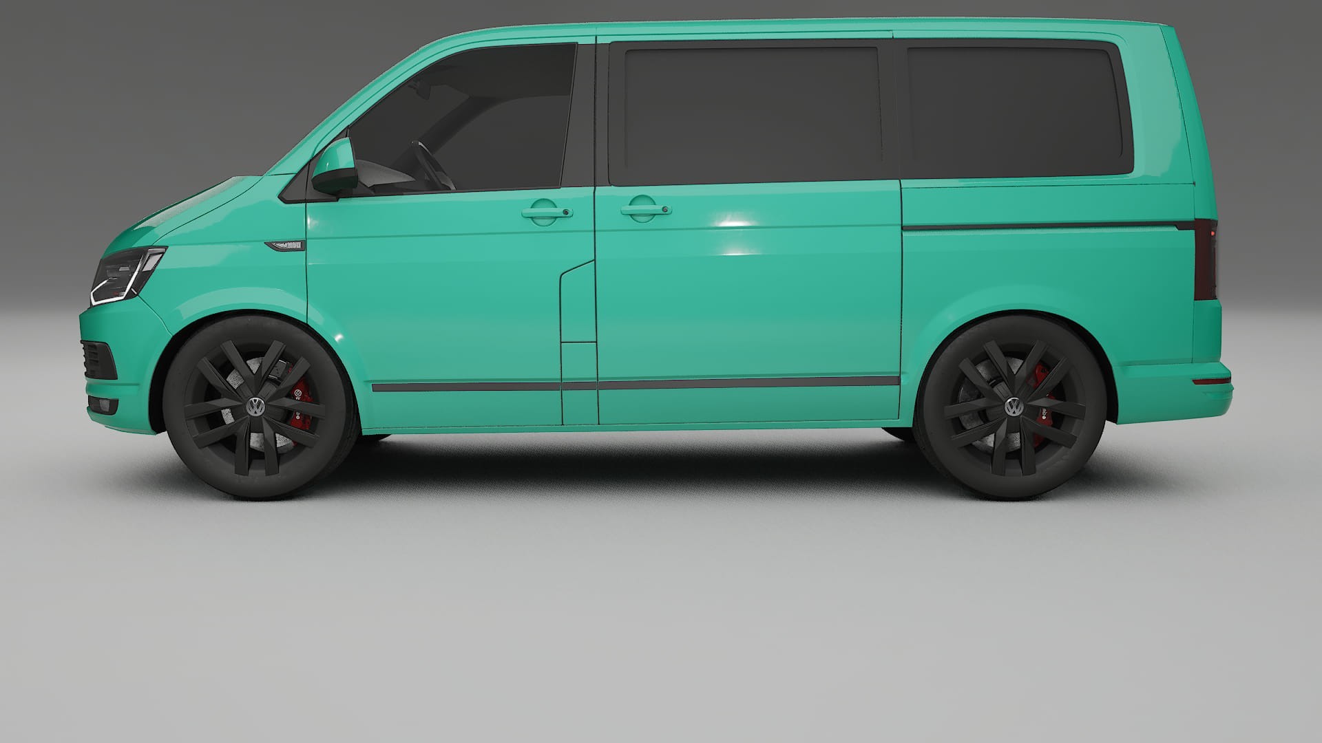 VW Transporter T6 Multivan TPU Paint Protection Film | JEWEL Color Change PPF Full Pre-Cut Kit