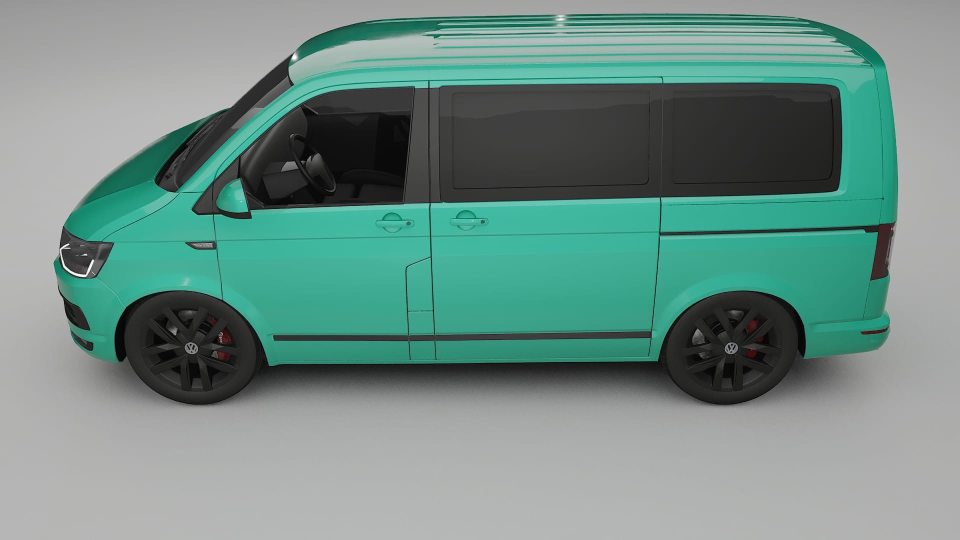 VW Transporter T6 Multivan TPU Paint Protection Film | JEWEL Color Change PPF Full Pre-Cut Kit