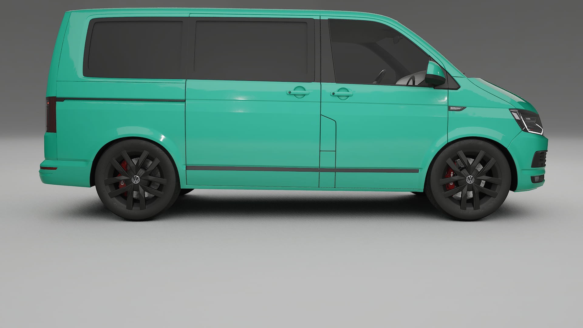 VW Transporter T6 Multivan TPU Paint Protection Film | JEWEL Color Change PPF Full Pre-Cut Kit