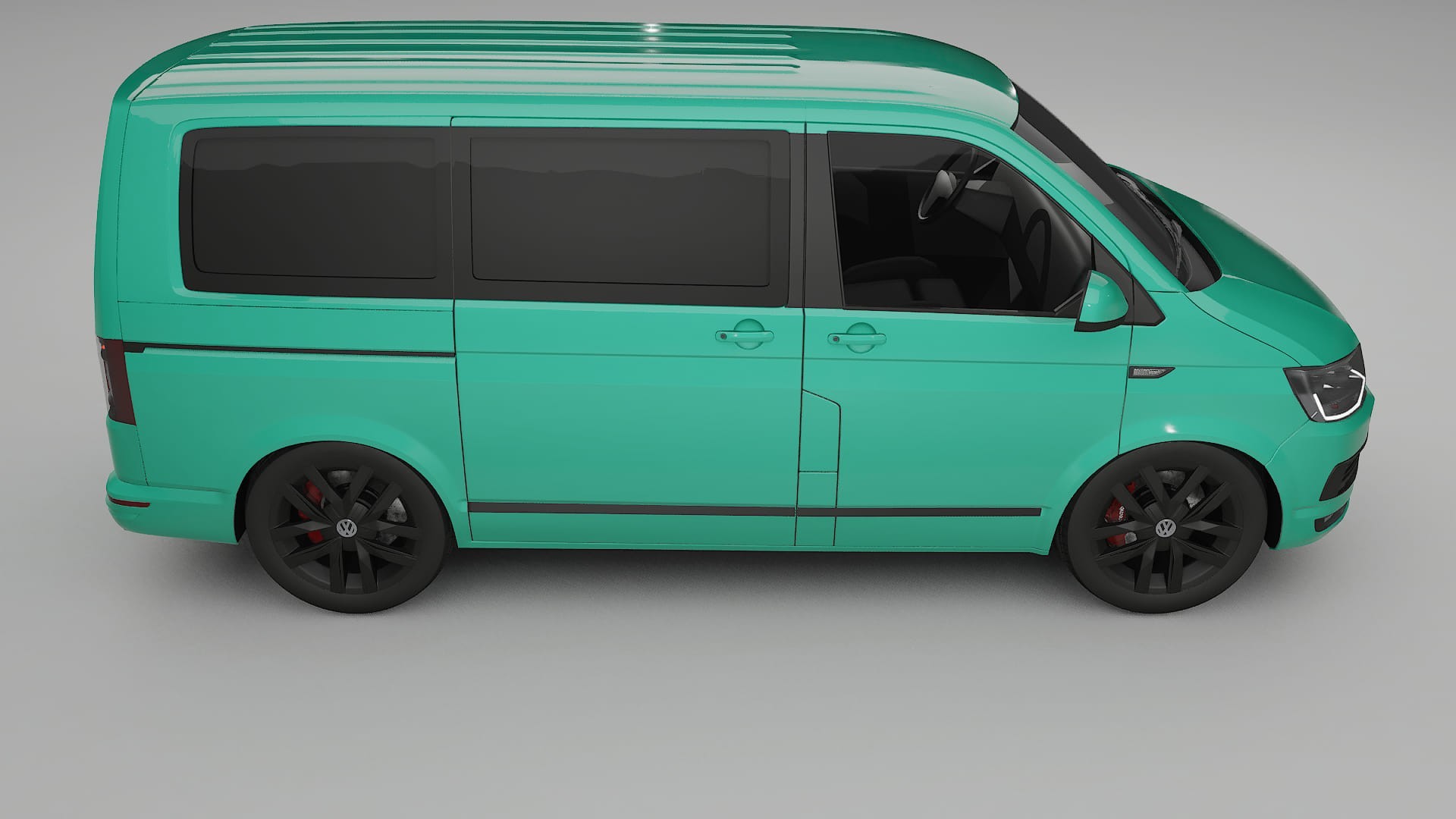 VW Transporter T6 Multivan TPU Paint Protection Film | JEWEL Color Change PPF Full Pre-Cut Kit