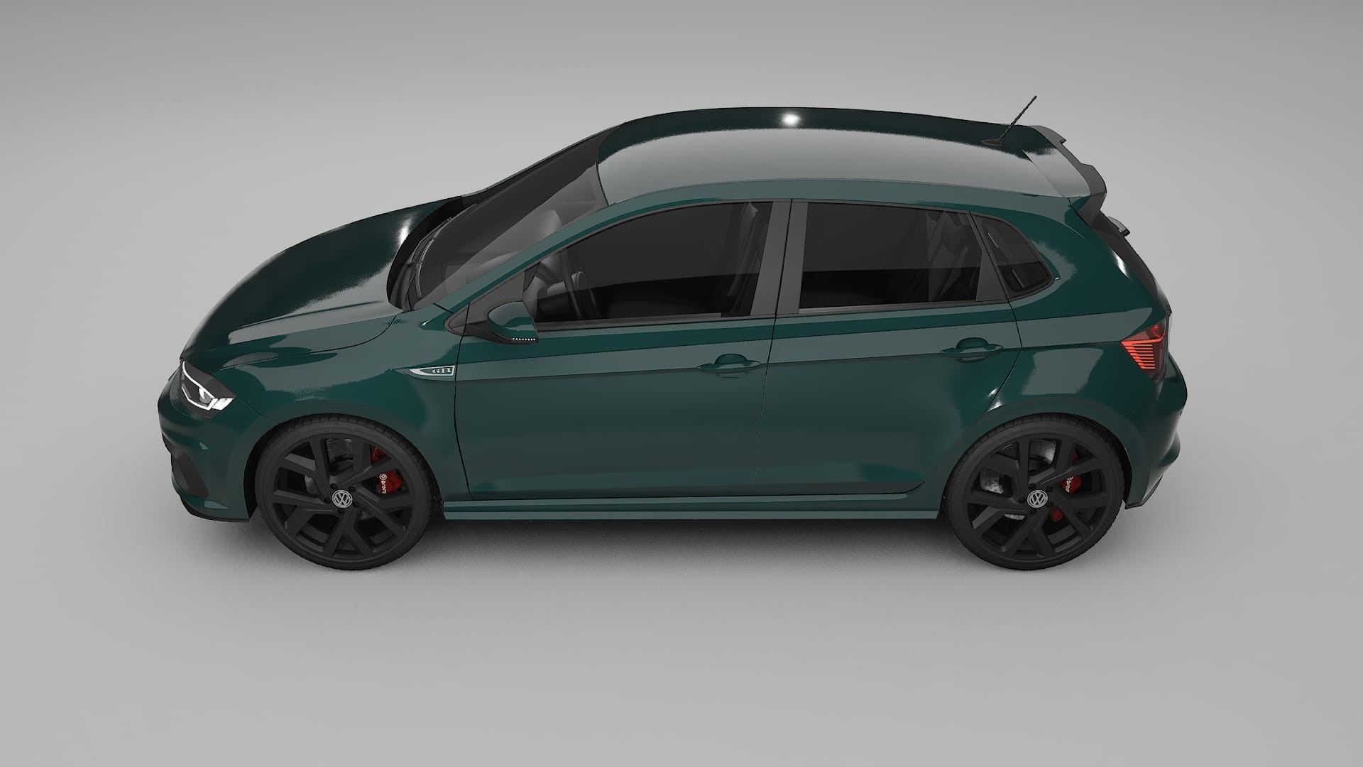 VW Polo GTI VI TPU Paint Protection Film | INFERNO Color Change PPF Full Pre-Cut Kit