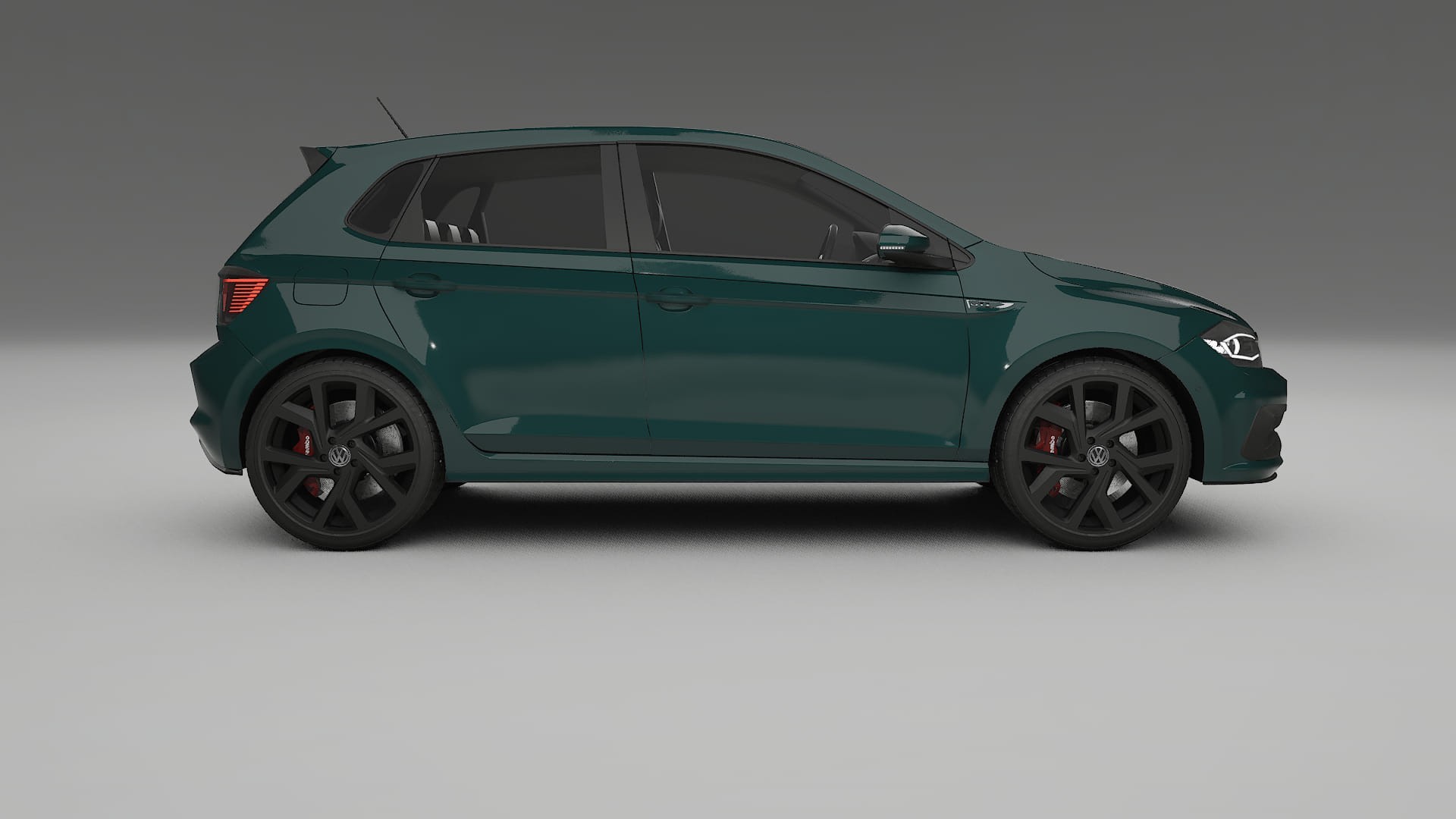 VW Polo GTI VI TPU Paint Protection Film | INFERNO Color Change PPF Full Pre-Cut Kit