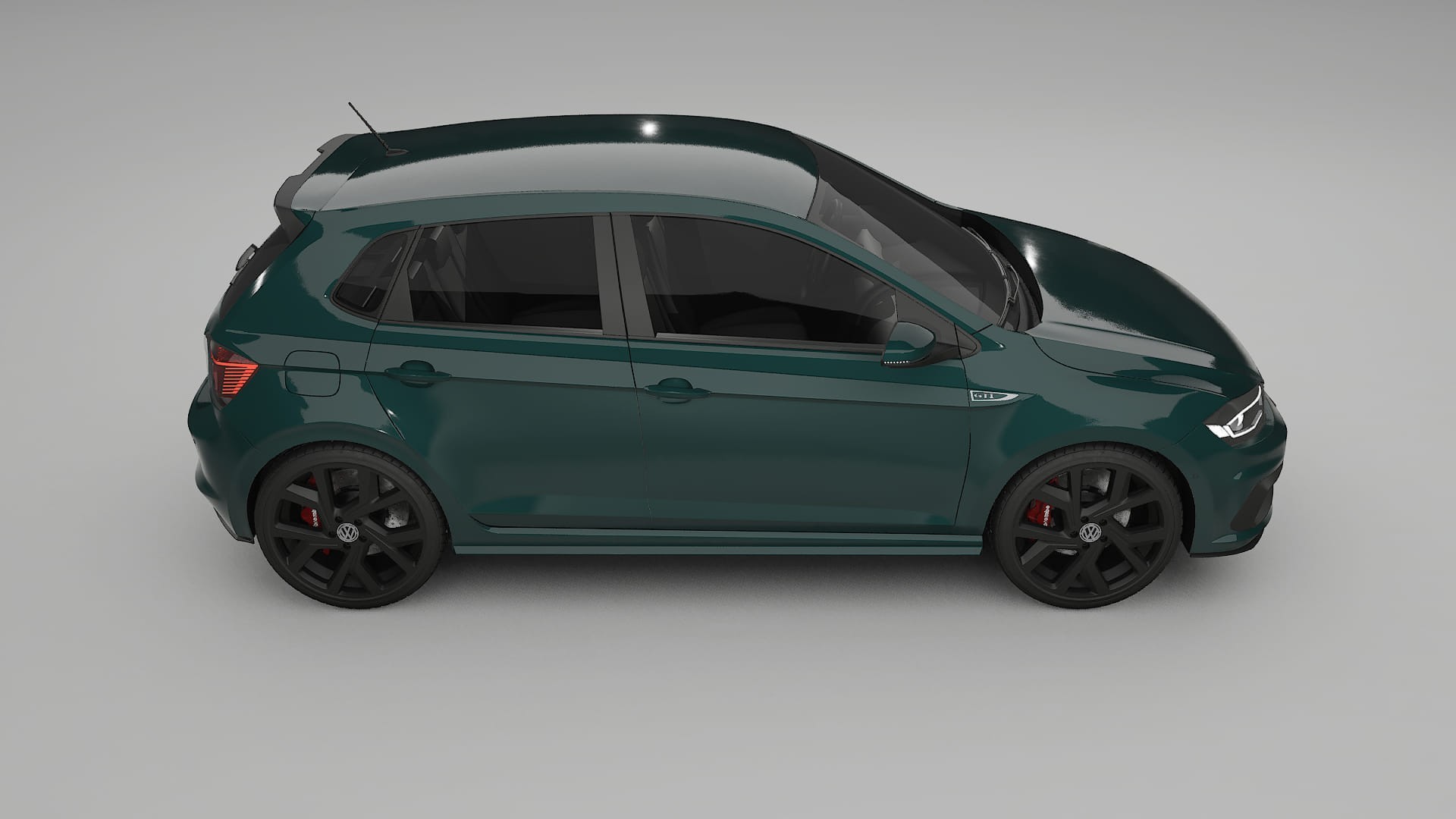 VW Polo GTI VI TPU Paint Protection Film | INFERNO Color Change PPF Full Pre-Cut Kit