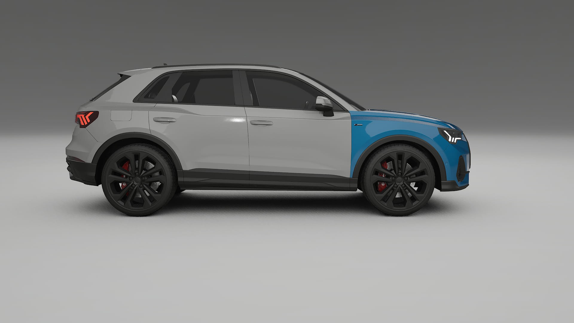 Audi Q3 S-Line F3 Paint Protection Film | CrystalGuard TPU PPF Front Kit 2