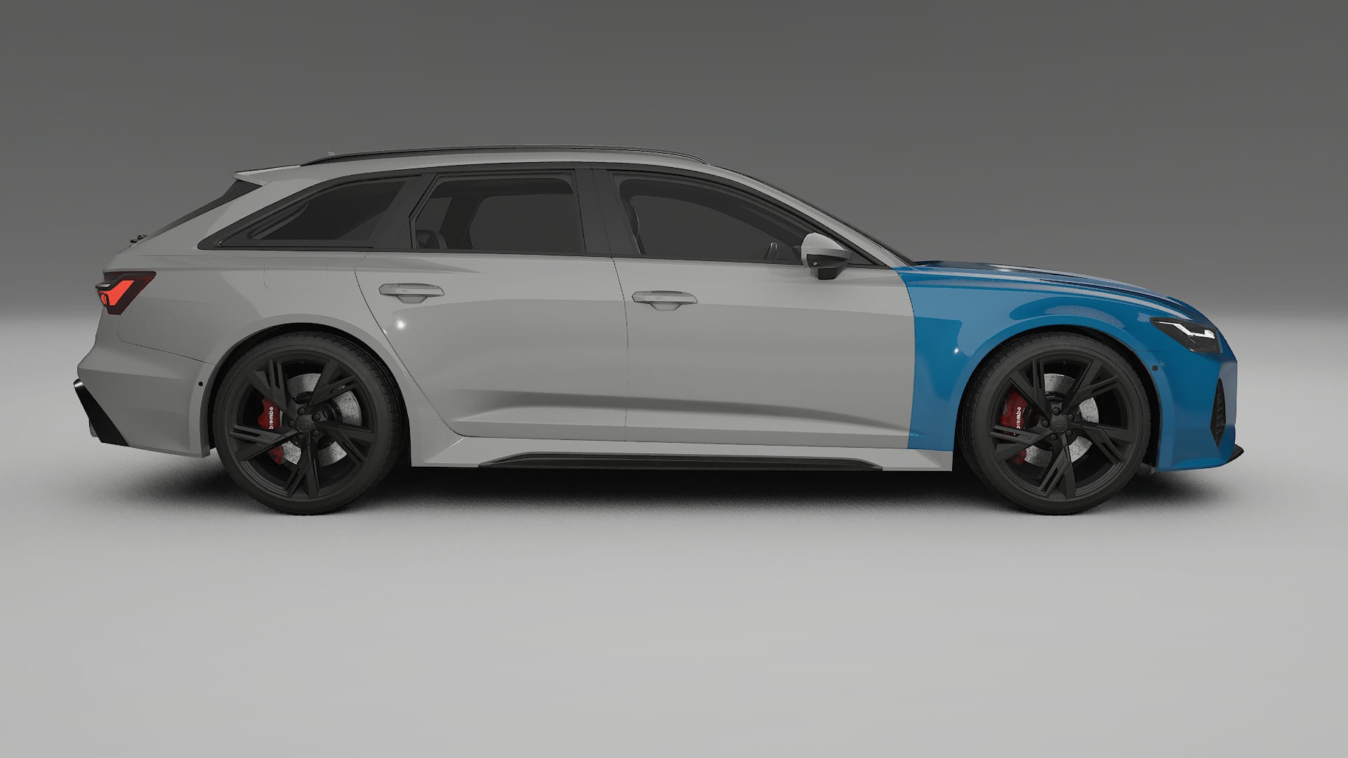 Audi RS6 Avant C8 facelift LCI Paint Protection Film | CrystalGuard TPU PPF Front Kit