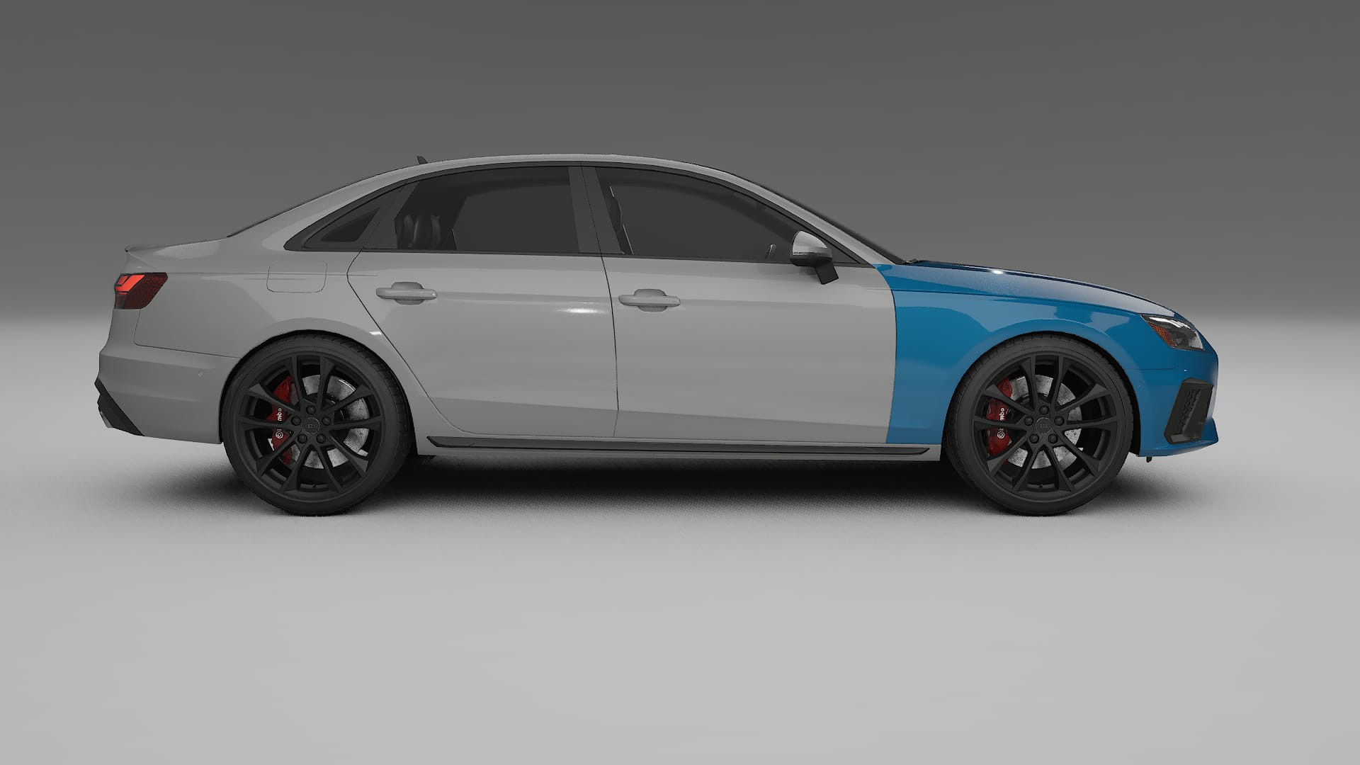 Audi S4 Sedan B9 facelift LCI Paint Protection Film | CrystalGuard TPU PPF Front Kit