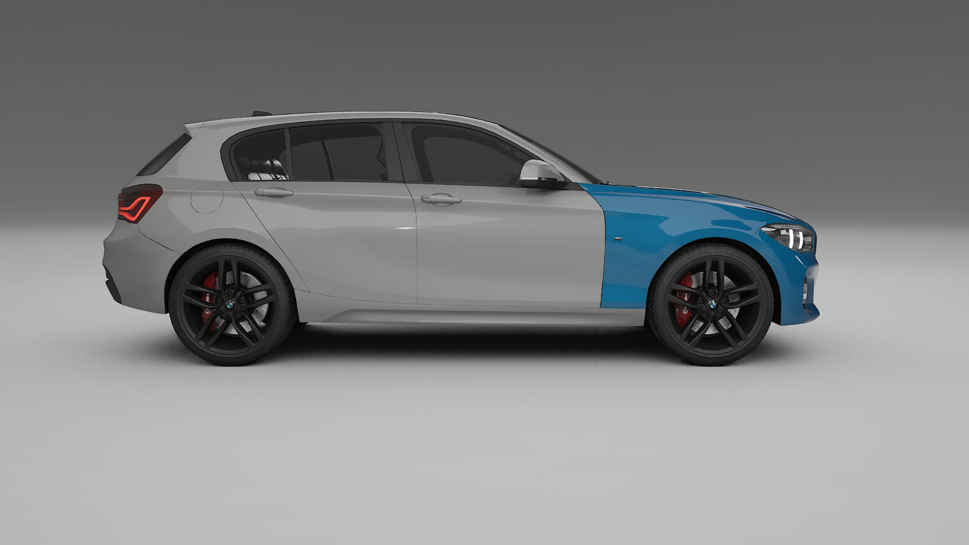 BMW 1 F20 facelift LCI Paint Protection Film | CrystalGuard TPU PPF Front Kit 2