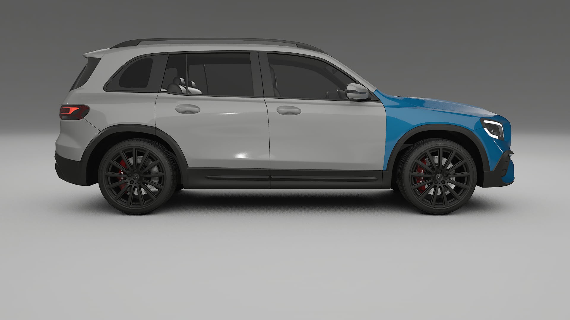 Mercedes AMG GLB Paint Protection Film | CrystalGuard TPU PPF Front Kit 2