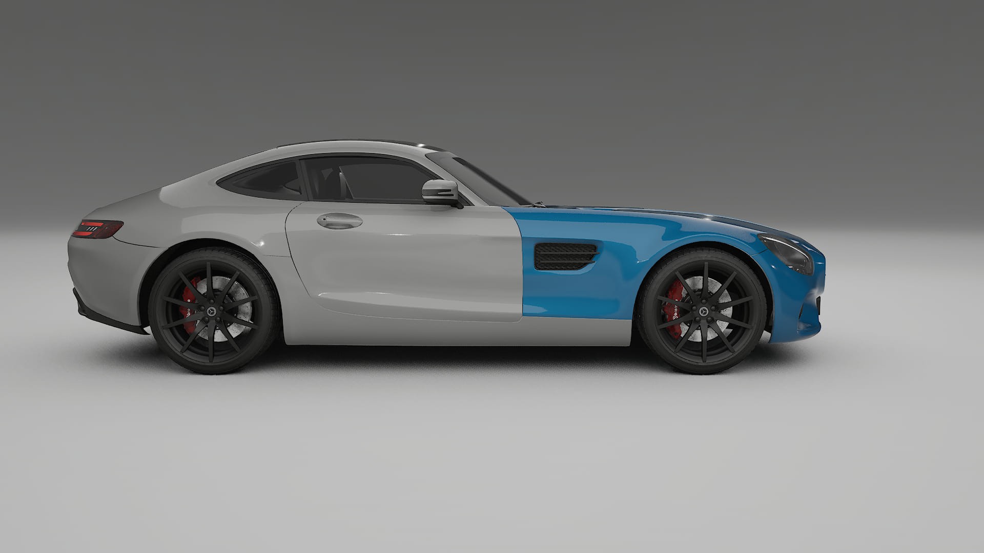 Mercedes AMG GT C190 Coupe Paint Protection Film | CrystalGuard TPU PPF Front Kit 2