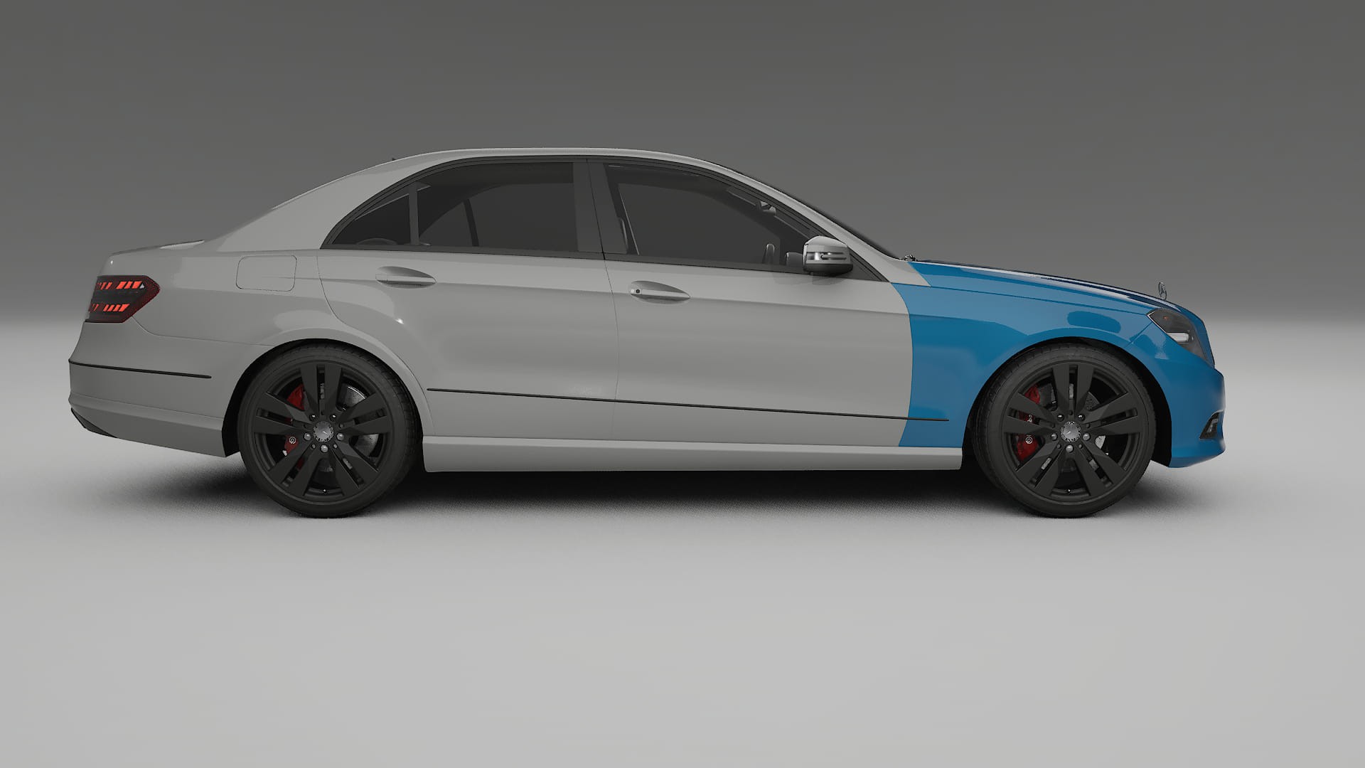 Mercedes E-Class Sedan W212 Prefacelift pre-LCI Paint Protection Film | CrystalGuard TPU PPF Front Kit 2