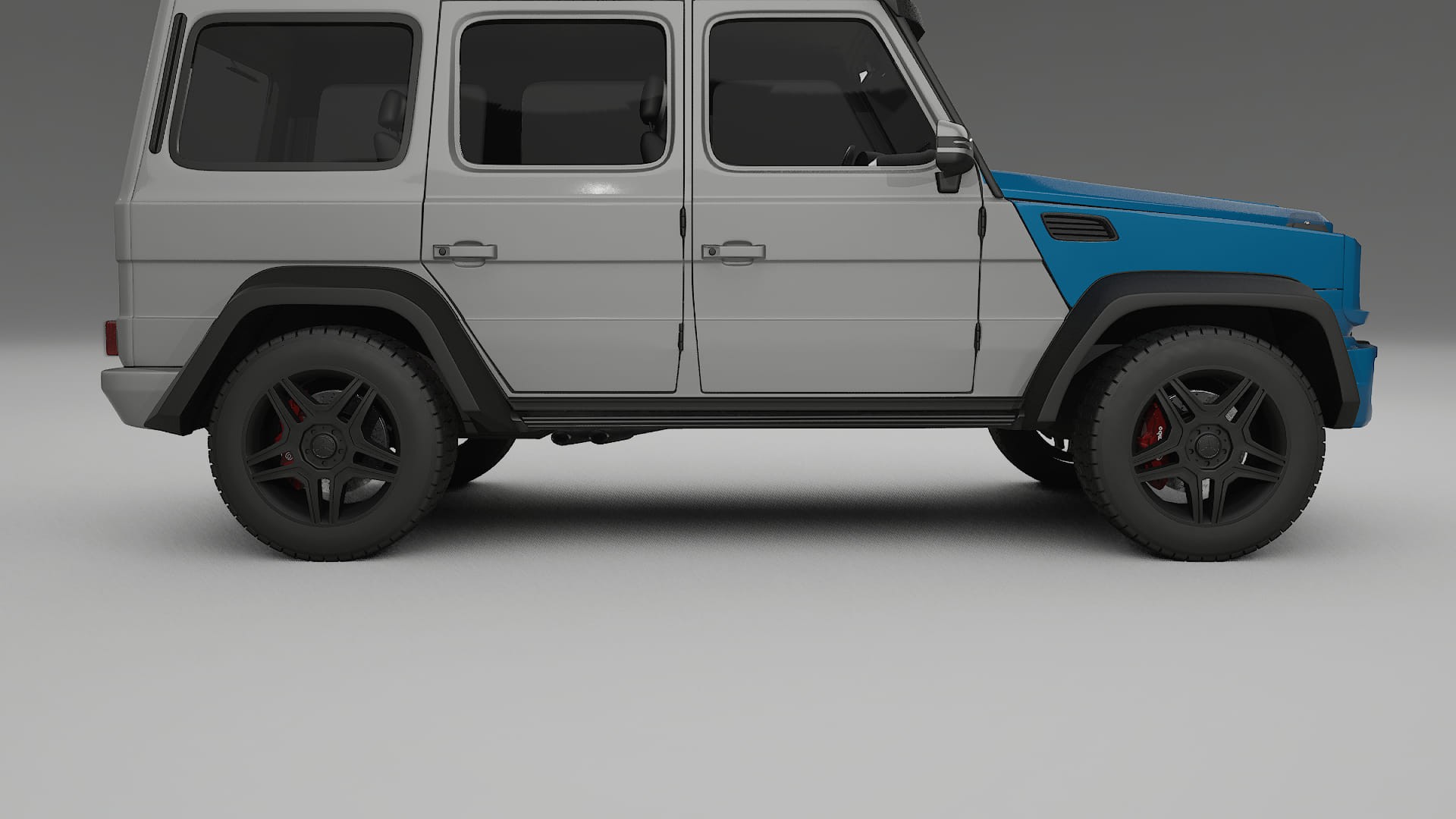 Mercedes G-class 4x4 W463 Paint Protection Film | CrystalGuard TPU PPF Front Kit