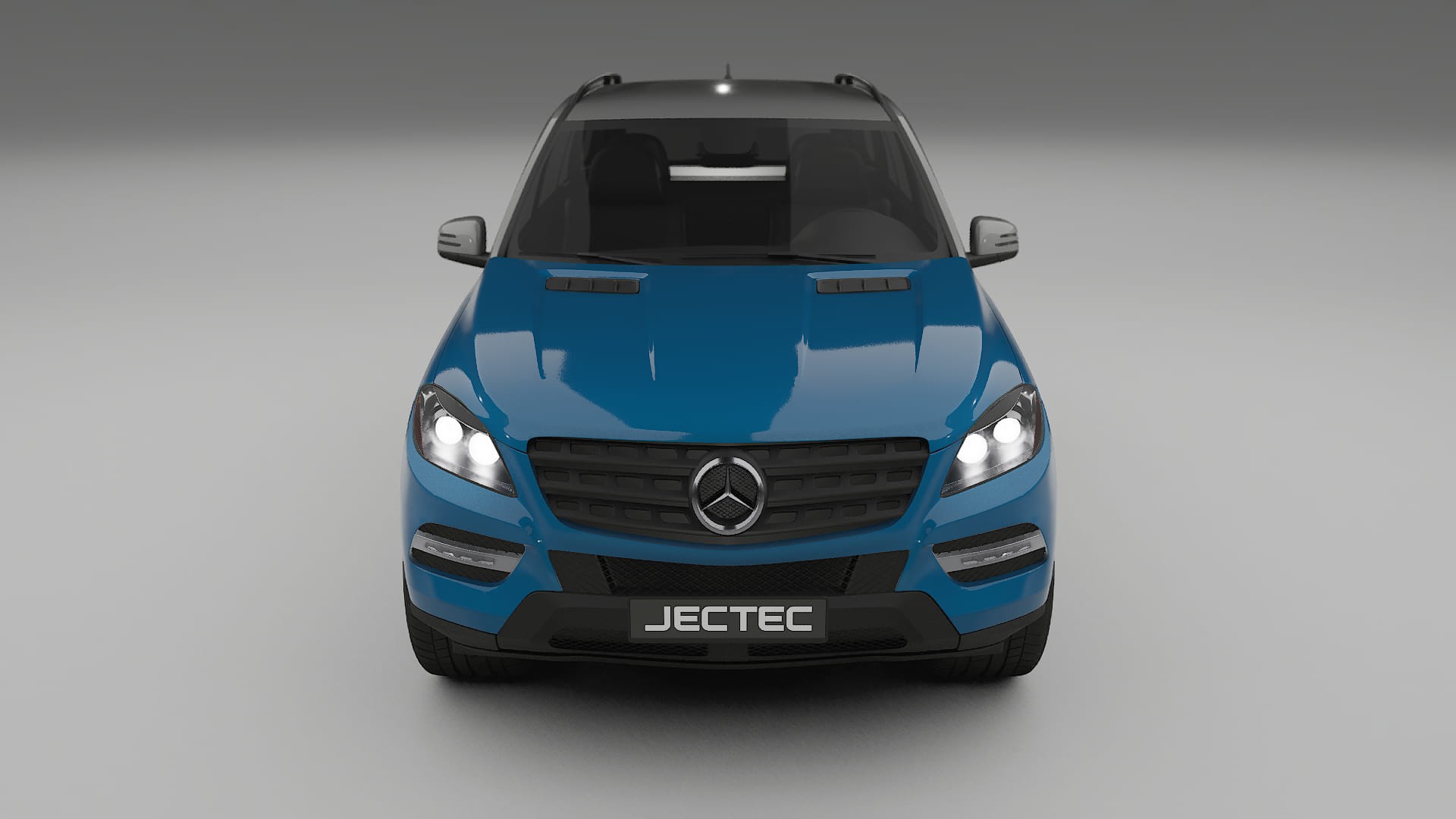 Mercedes M-class W166 Paint Protection Film | CrystalGuard TPU PPF Front Kit