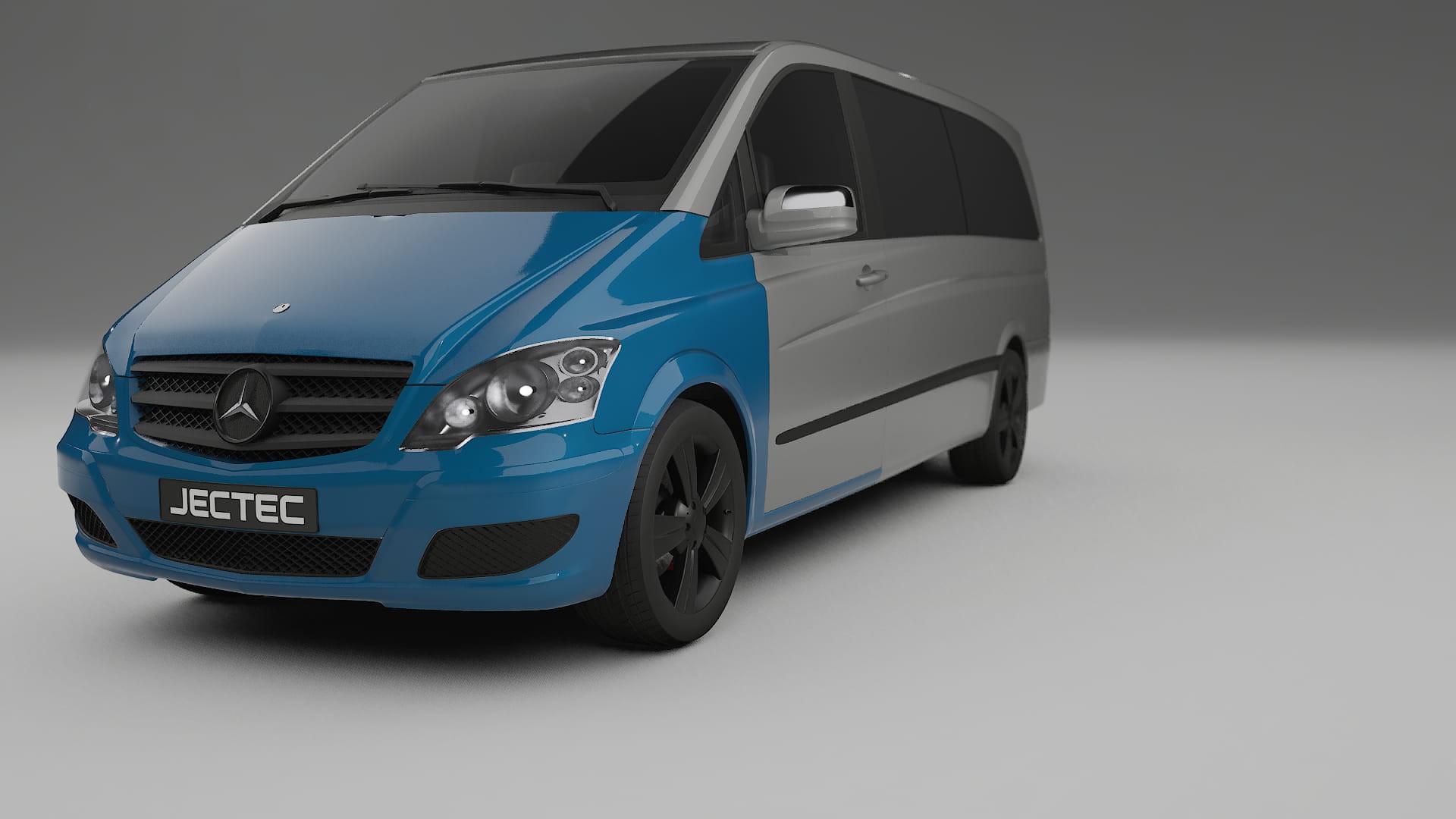 Mercedes Viano Extralong W439 Facelift LCI Paint Protection Film | CrystalGuard TPU PPF Front Kit