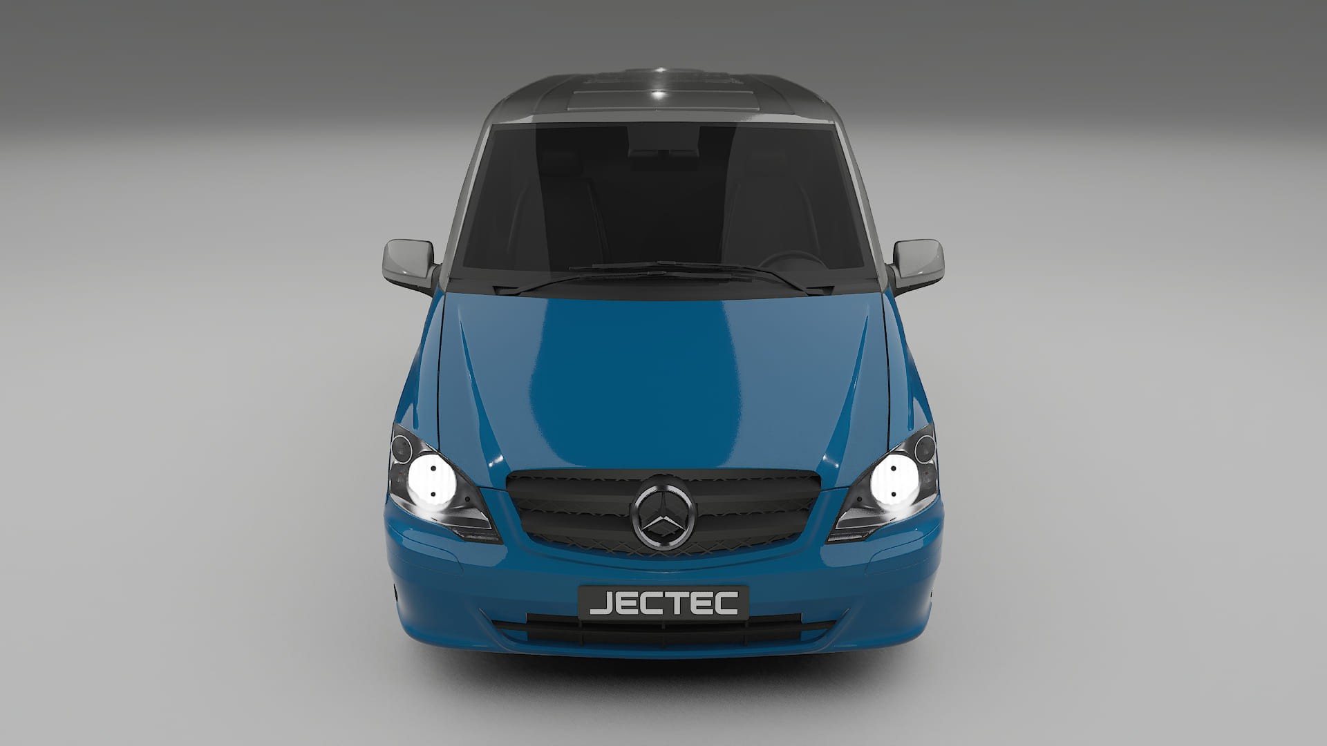 Mercedes Vito Short W639 facelift LCI Paint Protection Film | CrystalGuard TPU PPF Front Kit